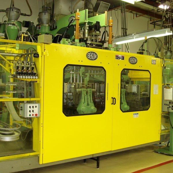 1991 Bekum Model BM 602D Dual Sided Continuous Extrusion Blow Molding ...